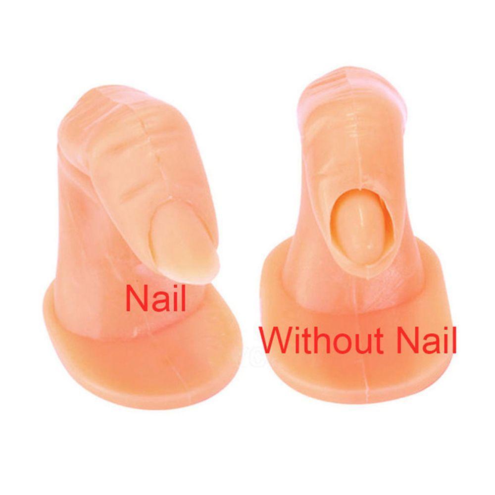 Mô Hình Ngón Tay Giả Bằng Nhựa Chất Lượng Cao Hỗ Trợ Luyện Tập Làm Móng DIY