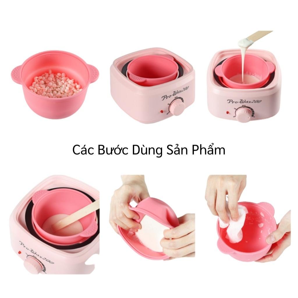 Chén nấu sáp Silicon wax lông chống dính dẻo dai - nồi nấu sáp jint