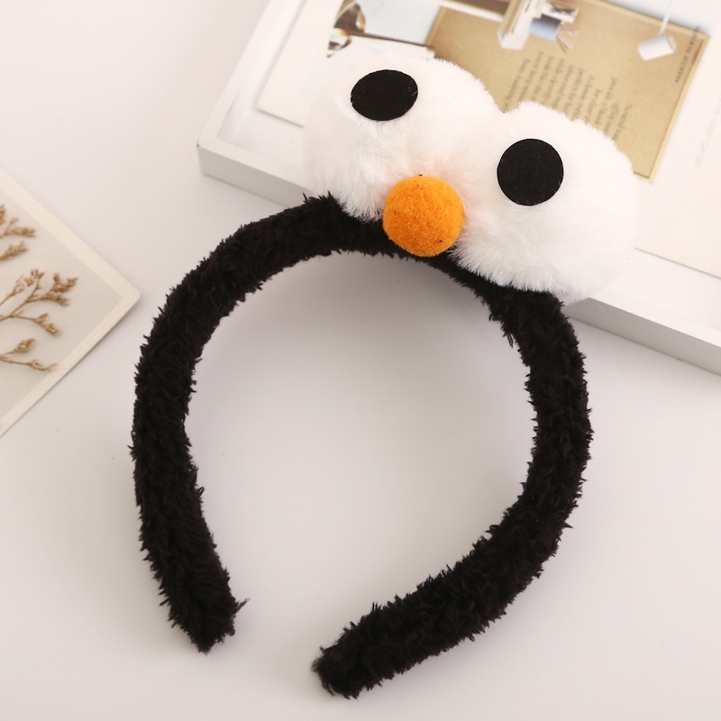 Bờm cài tóc hoạt hình dễ thương big eyes băng đô rửa mặt tẩy trang phụ kiện tóc