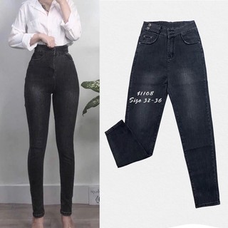 Quần jean skinny cạp cao 2 khuy bigsize 58-90kg