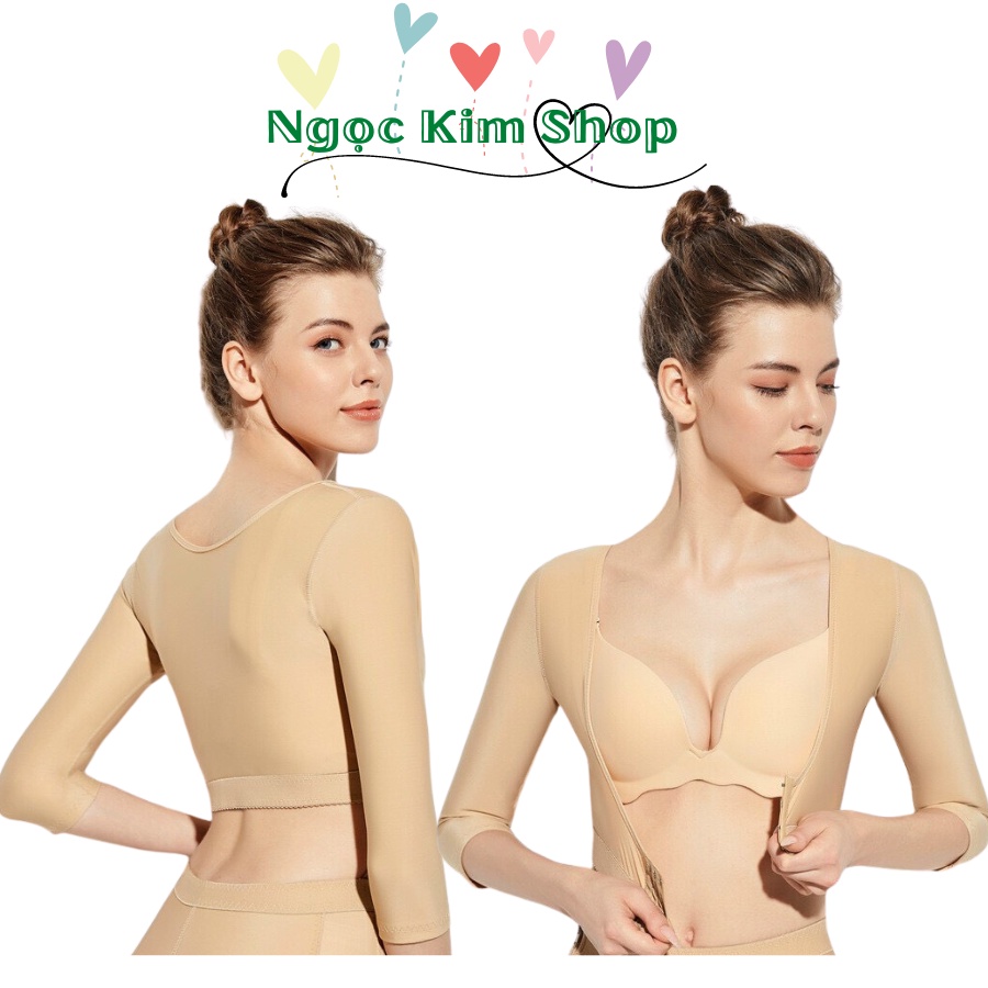 Áo Gen Tay Định Hình Bắp Tay Lưng Vai Nách Hỗ Trợ Nâng Ngực Sau Phẫu Thuật