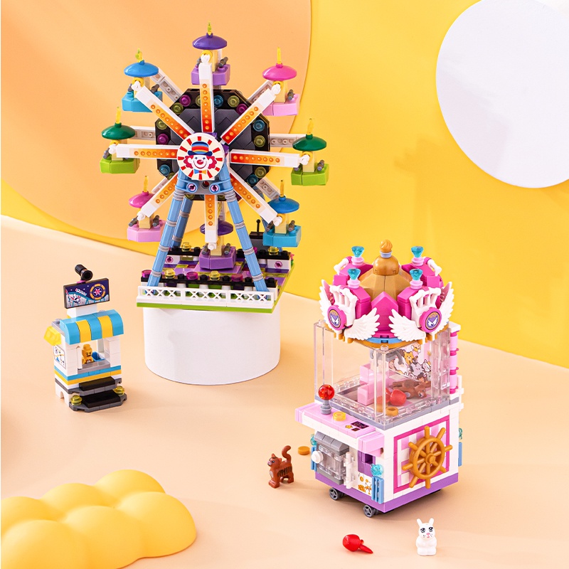 Đồ chơi lắp ráp mô hình Lego cho bé trai Mini Dạng Xoay Công Viên Giải Nén Công Viên Cho Trẻ Em bộ