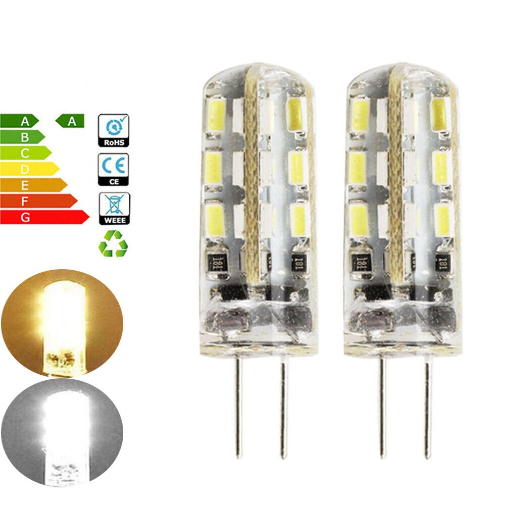 Đèn LED Hạt Bắp G4 12v AC / DC12V Ánh Sáng Trắng Bằng Silica Gel