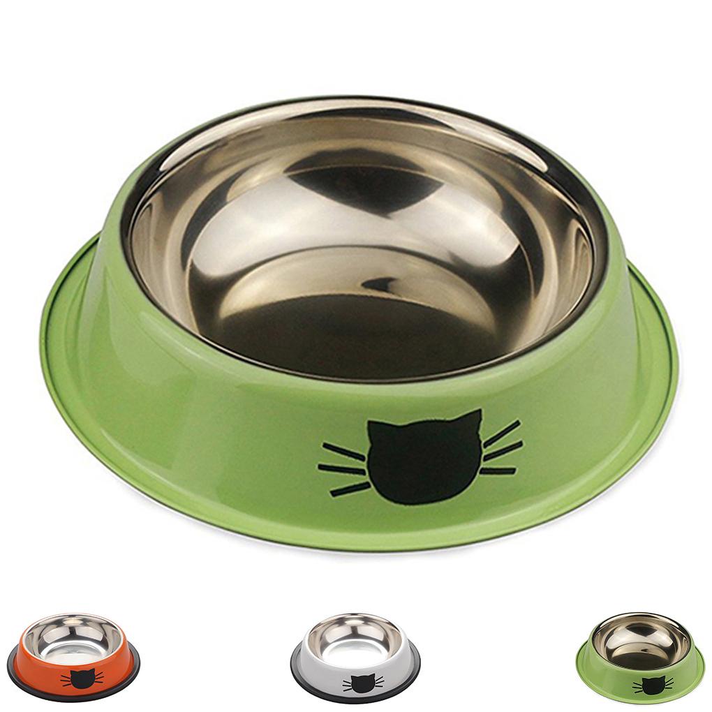 Bát Đựng Thức Ăn Nước Uống Bằng Thép Không Gỉ Dành Cho Chó Mèo