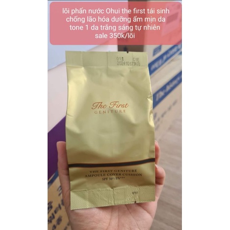 Hộp phấn chính Cushion xịn vip The first đắt nhất của Ohui
