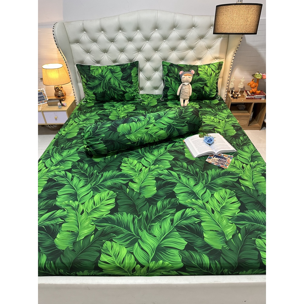 BỘ DRAP THUN SIÊU LẠNH LỤA LATICO THÁI LAN CAO CẤP MỚI (ÔM KHOÁ KÉO)