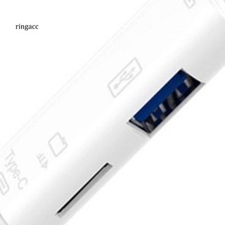 RGA Universal Smart Card Reader Cellphone Accessories USB 2.0 Type-C Micro USB TF SD-Card Reader OTG Adapter Multifunctional