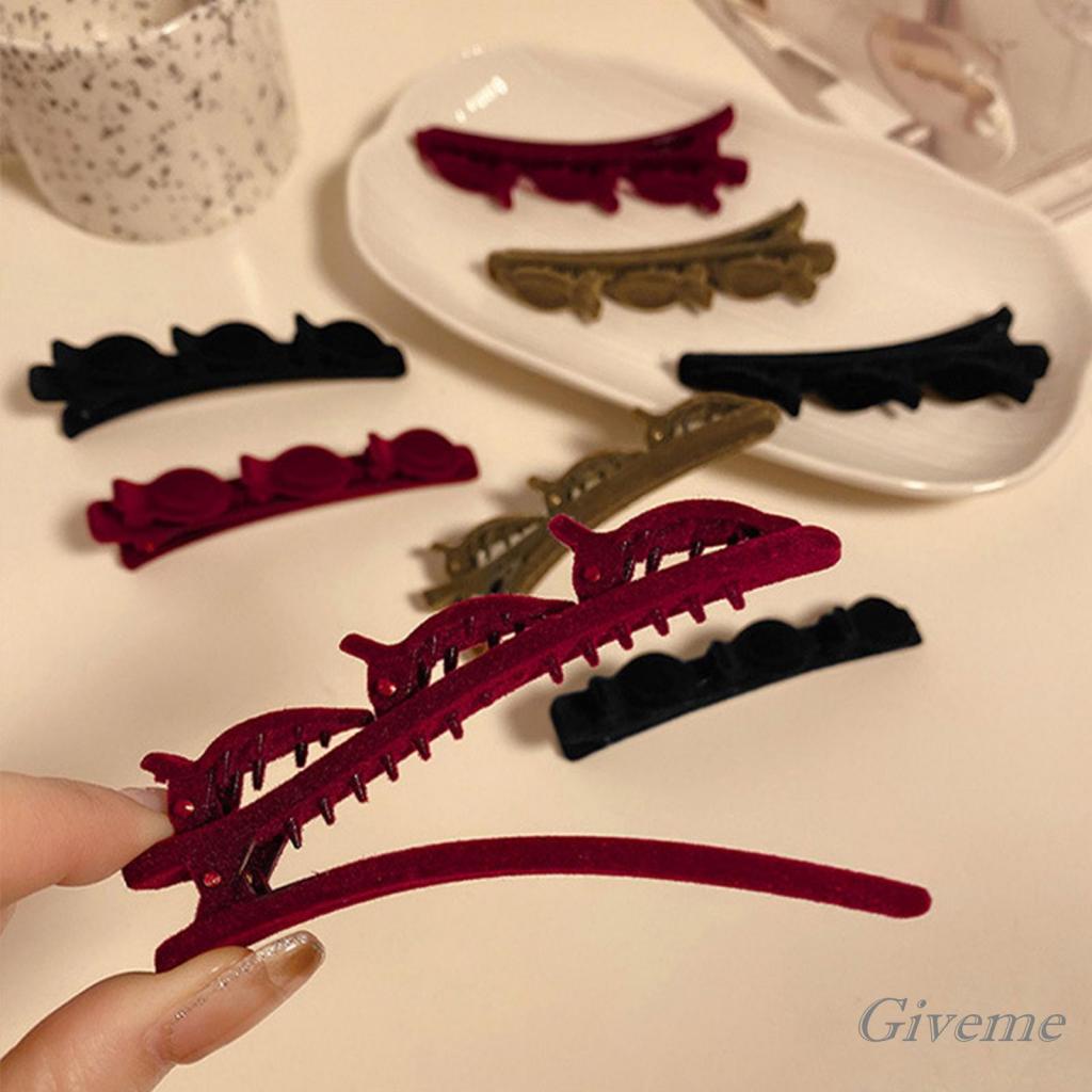 Dây Buộc Tóc xHairpins Màu Trơn Dài 9cm Thời Trang Cho Nữ