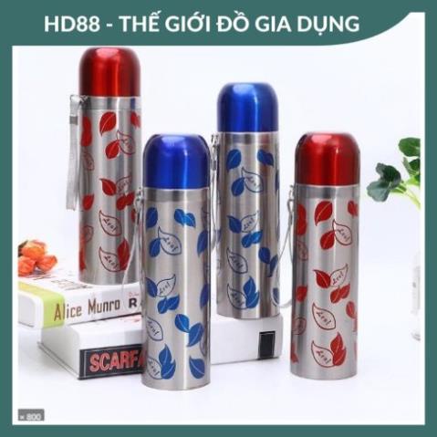 Bình giữ nhiệt Inox thể thao kiểu dáng thời trang loại 500ml