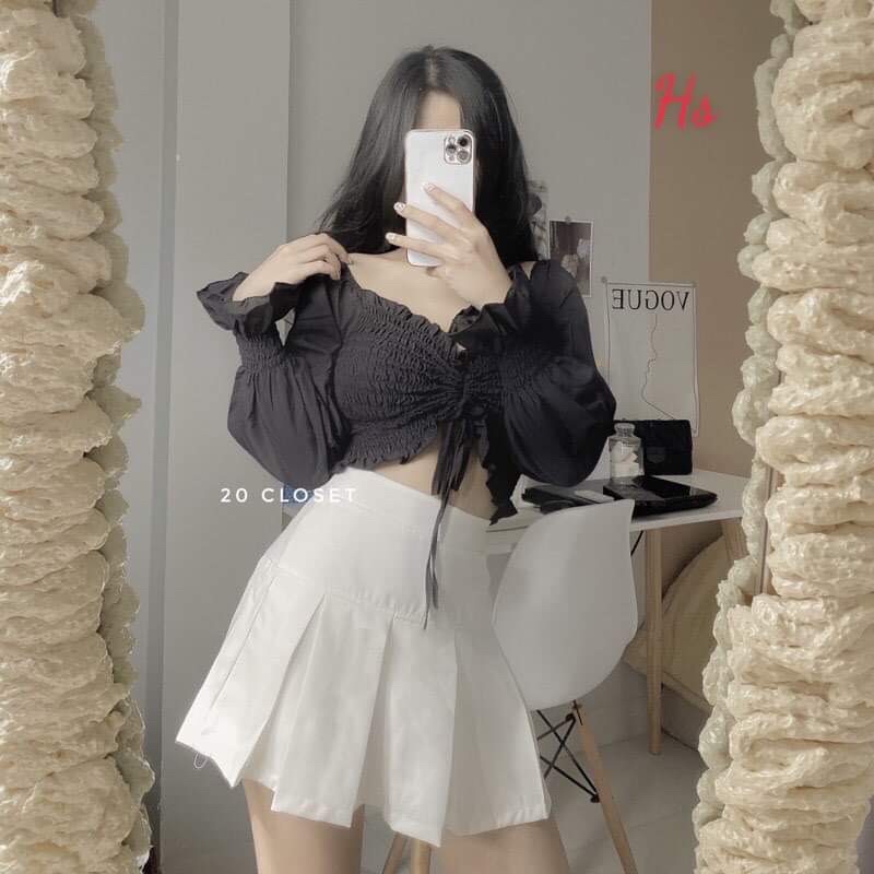 Sét áo dúm chân váy HSU1