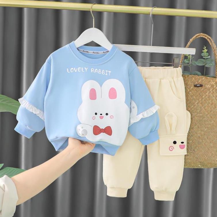 ⚡ Sale Nhanh ⚡ - Bộ dài tay trẻ em, quần áo thu đông. Cotton nỉ da cá giữ ấm thu đông - XG070