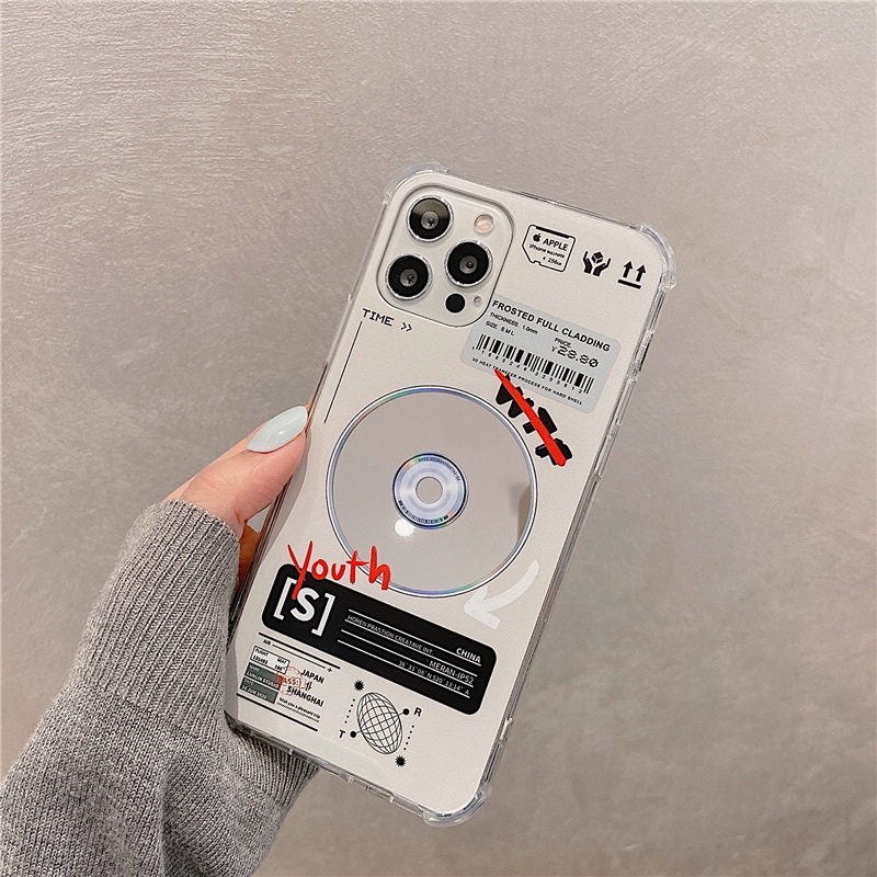 Ốp Lưng Gương Chống Sốc CD-iphone/samsung/oppo/vivo/xiaomi