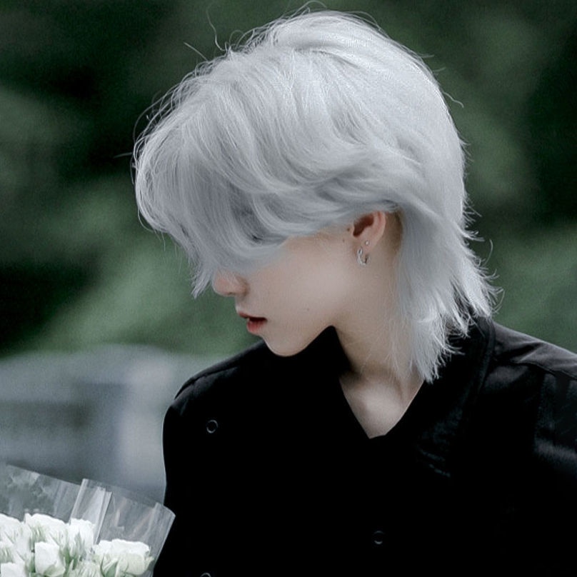 Đầu Samurai Giả Ngắn Bằng Mullet Tự Nhiên Phiên Bản Nhật Bản Hàn Quốc Cho Nam Giới