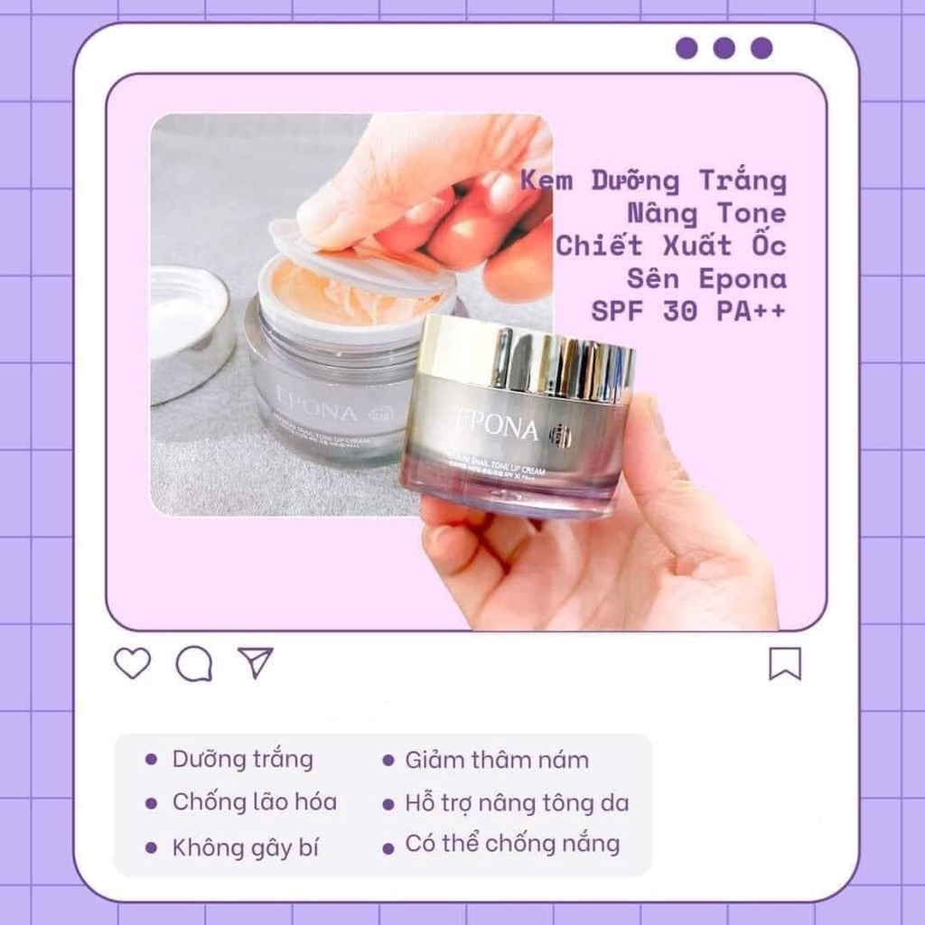 KEM DƯỠNG TRẮNG - CẤP ẨM CHUYÊN SÂU EPONA