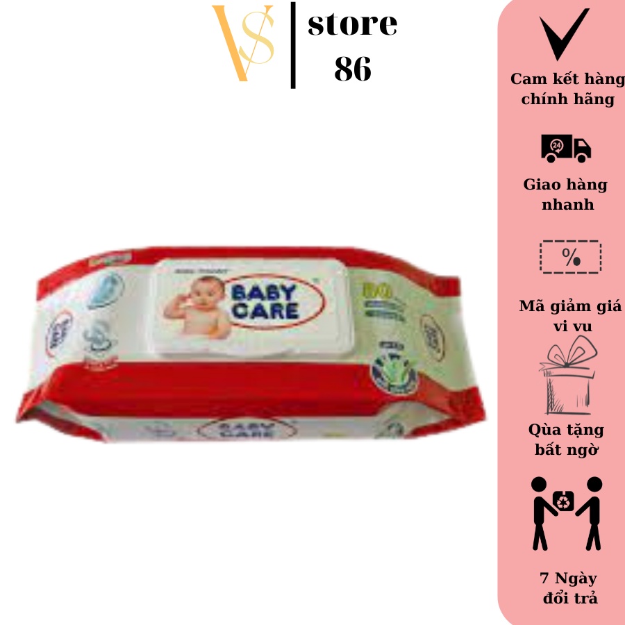 Khăn giấy ướt baby wipes hương dịu nhẹ VS STORE