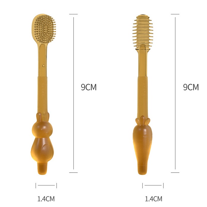 Combo Rơ Lưỡi Bàn Chải Silicon Cao Cấp MISUTA, An toàn cho bé