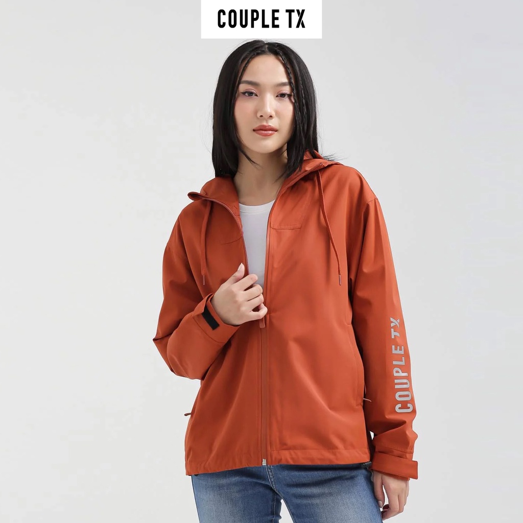 Áo Khoác Dù Nữ Couple TX Trượt Nước Vải Gân Mờ WOP 2029
