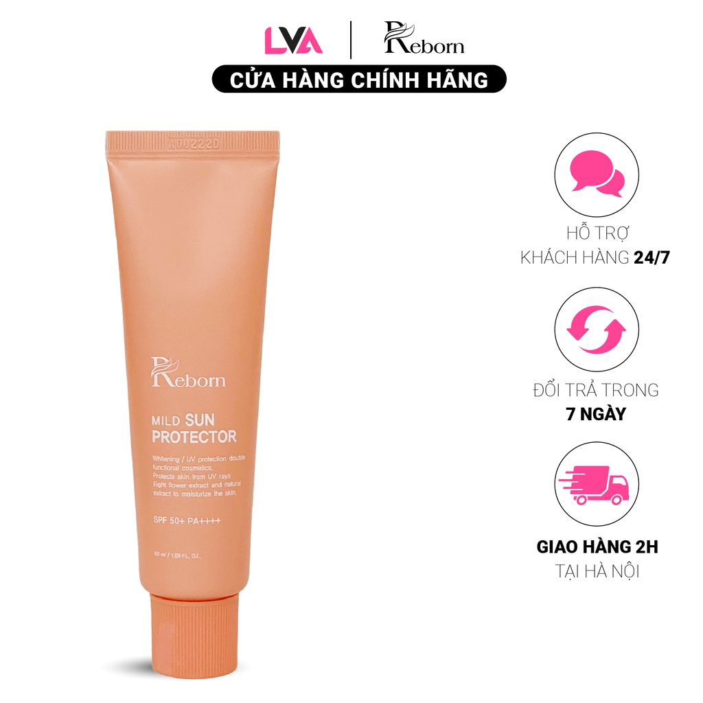 Kem chống nắng Reborn Mild Sun Protector SPF 50+ PA++++