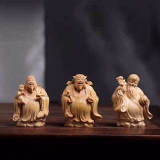 Tượng gỗ tam đa phúc lộc thọ-tg18