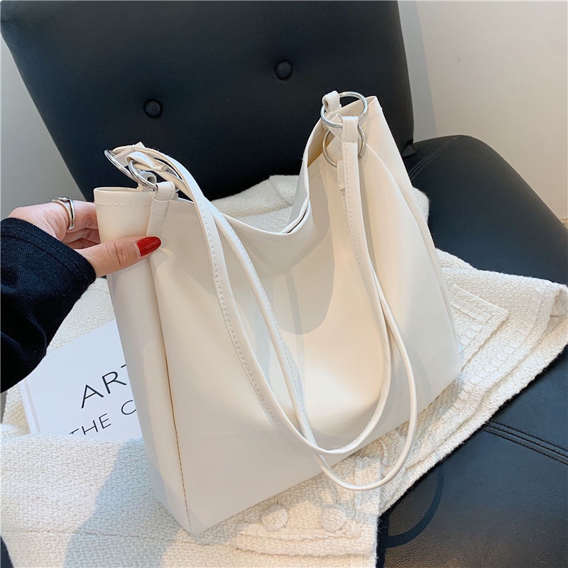 Túi Tote Đeo Vai Cầm Tay Đa Năng Sức Chứa Lớn Mẫu Mới 2021 Thời Trang Mùa Hè Cho Nữ