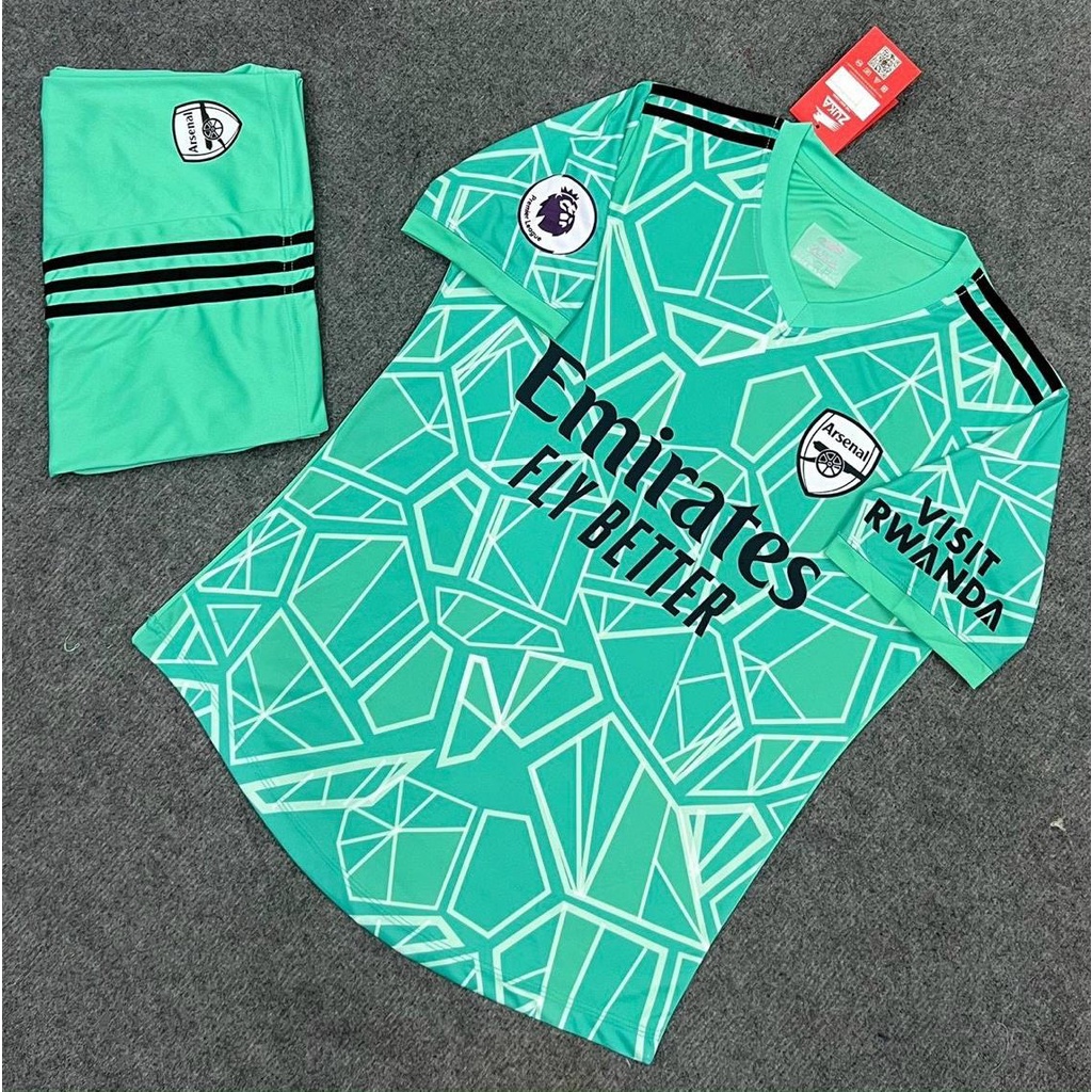 Quần Áo Bóng Đá ARSENAL Hàng Thun Thái Lan - Bộ Đồ Đá Banh Cực Chất DDSPORT