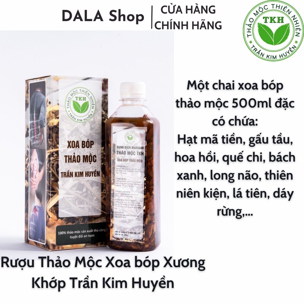 Thảo Mộc Xoa bóp Xương Khớp Trần Kim Huyền