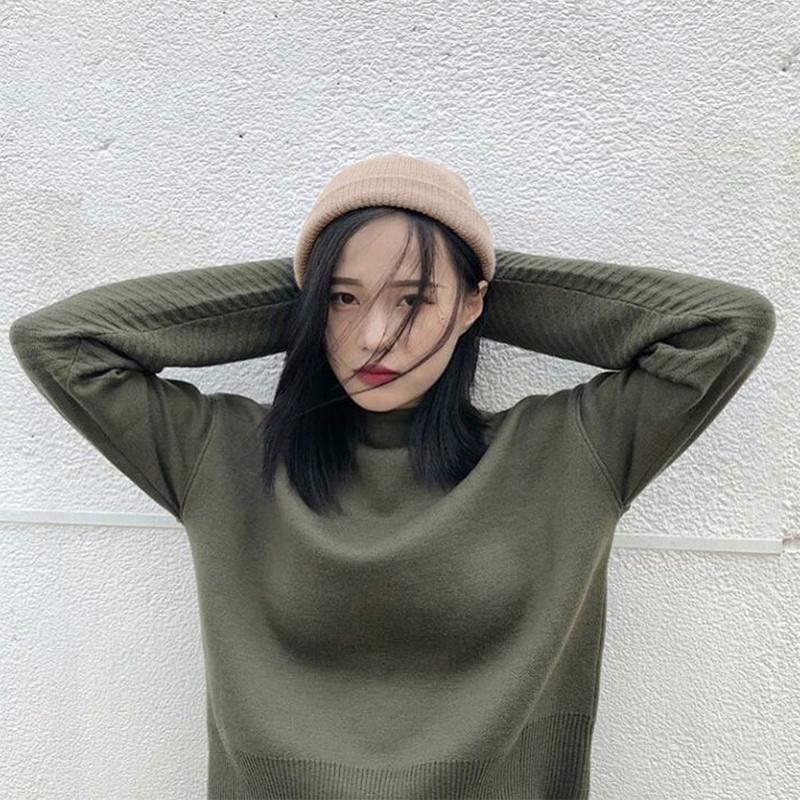 Mũ Dệt Kim Không Vành Giữ Ấm Phong Cách Hip Hop Thời Trang Cho Nam Và Nữ