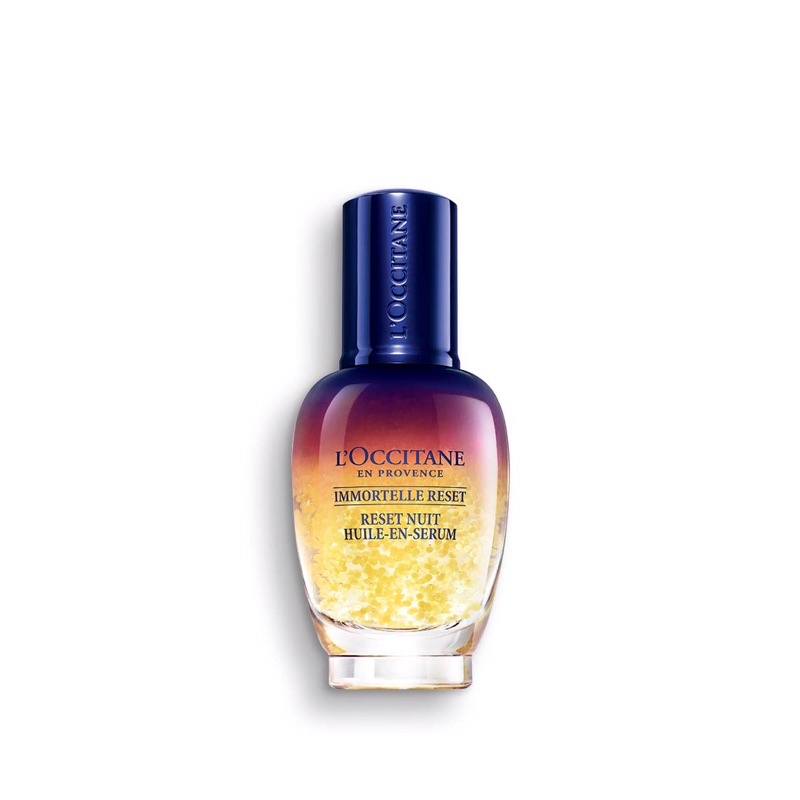 Tinh chất dưỡng tái sinh da L'Occitane Immortelle Reset Overnight Reset Oil-In Serum