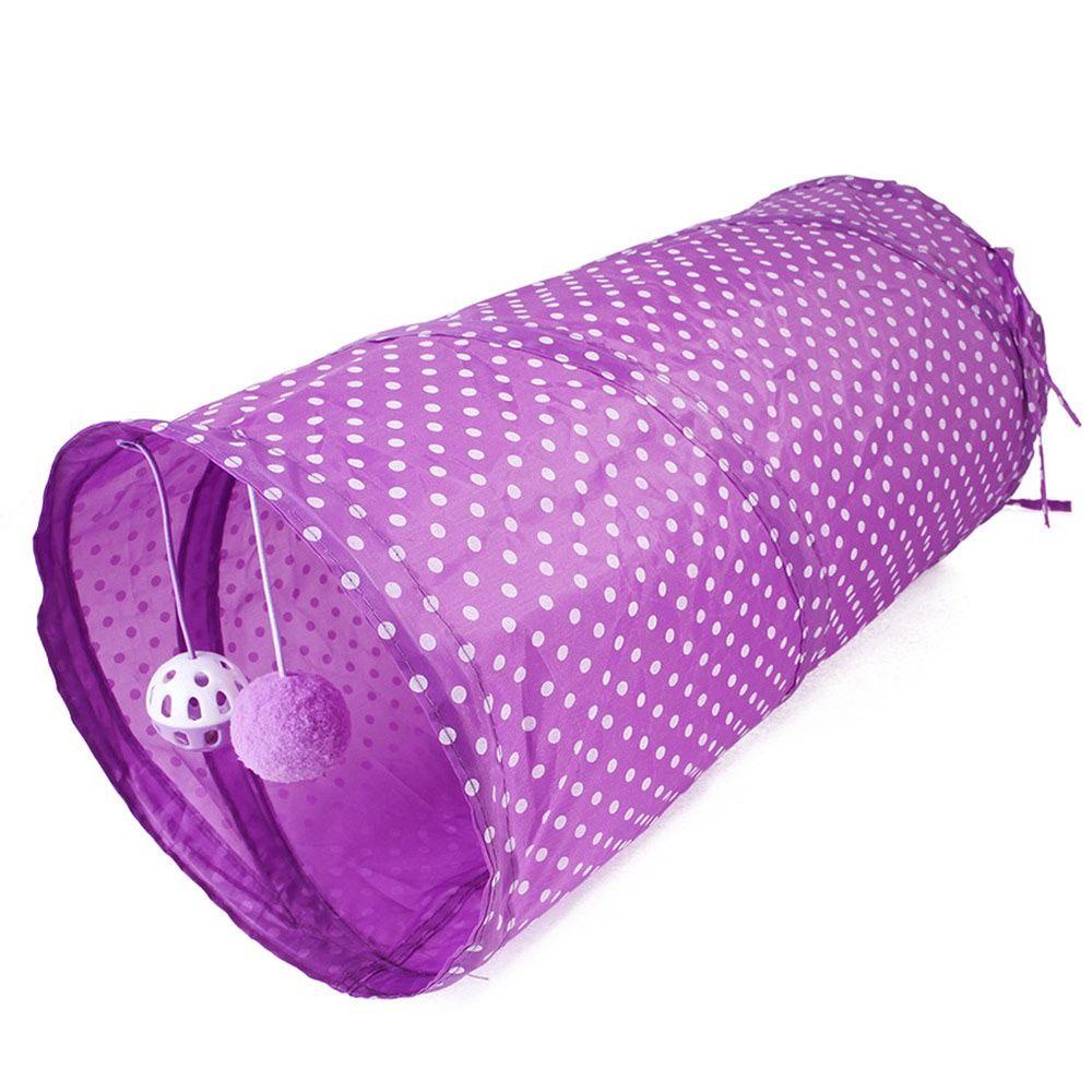 LAYOR1 Đồ Chơi Đường Hầm Chui 2 Lỗ Vui Nhộn Cho Mèo Cưng