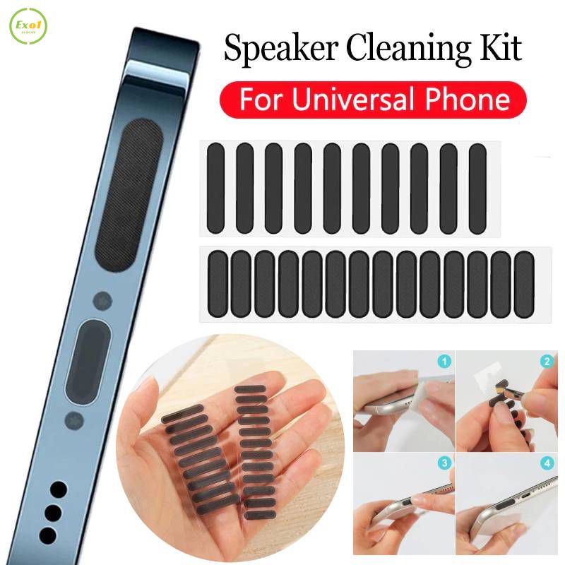 Điện Thoại Di Động Chống Bụi Lưới Dán Loa Lưới Chống Bám Bụi Chống Màng Bảo Vệ Tai Nghe Cầm Tay Bụi Accesorios Cho IPhone Huawei Samsung _ Exo1