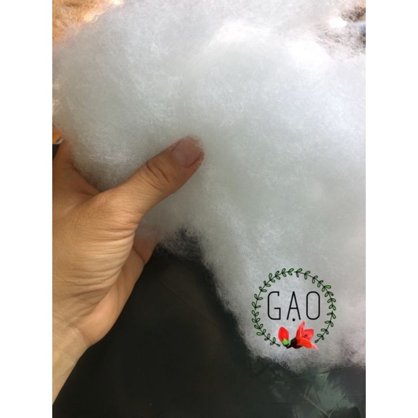 Bông sơ Nhồi Gối,Thú Bông,Trang trí Giả Tuyết...,