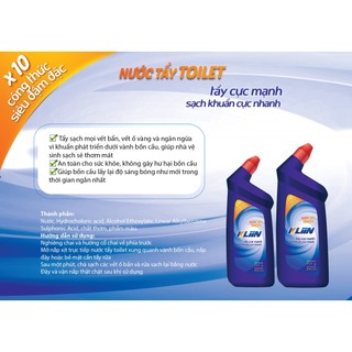 Nước Tẩy Toilet Kliin 750Ml