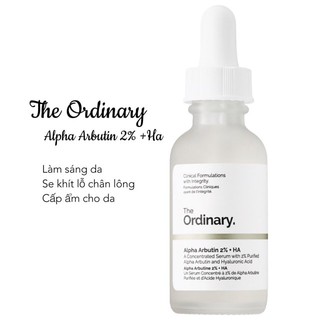 Serum The Ordinary Alpha Arbutin 2%+ HA