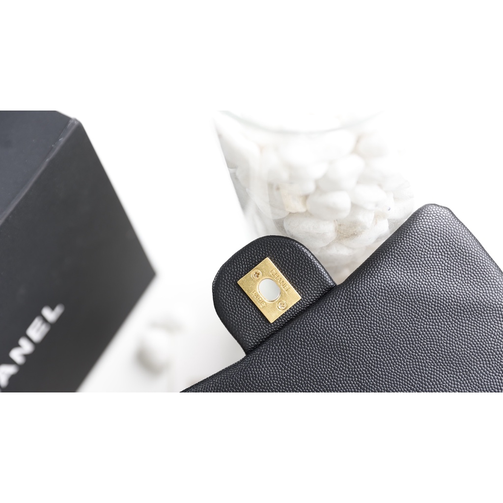 Túi Đeo Chéo Clasic Da Sần Xích Đồng Xu Vip 2022 Cao Câp Hàng Có Sẵn