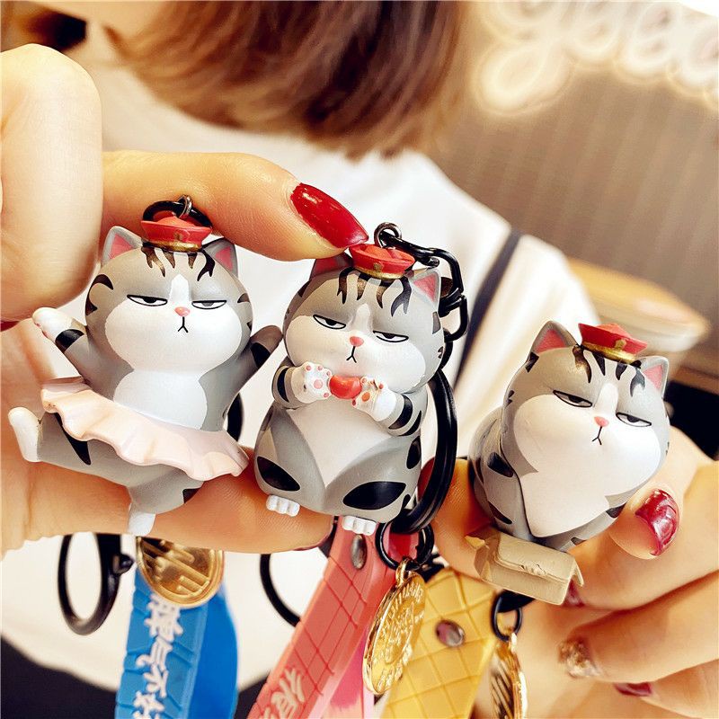 Móc Khoá Chó Mèo Hoàng Thượng