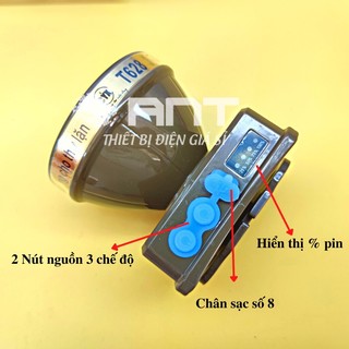 Đèn Đội Lặn CYX T628 35W Siêu Sáng, Chống Nước, Pin Dùng Lâu 20H, Có Hiển Thị Dung Lượng Pin