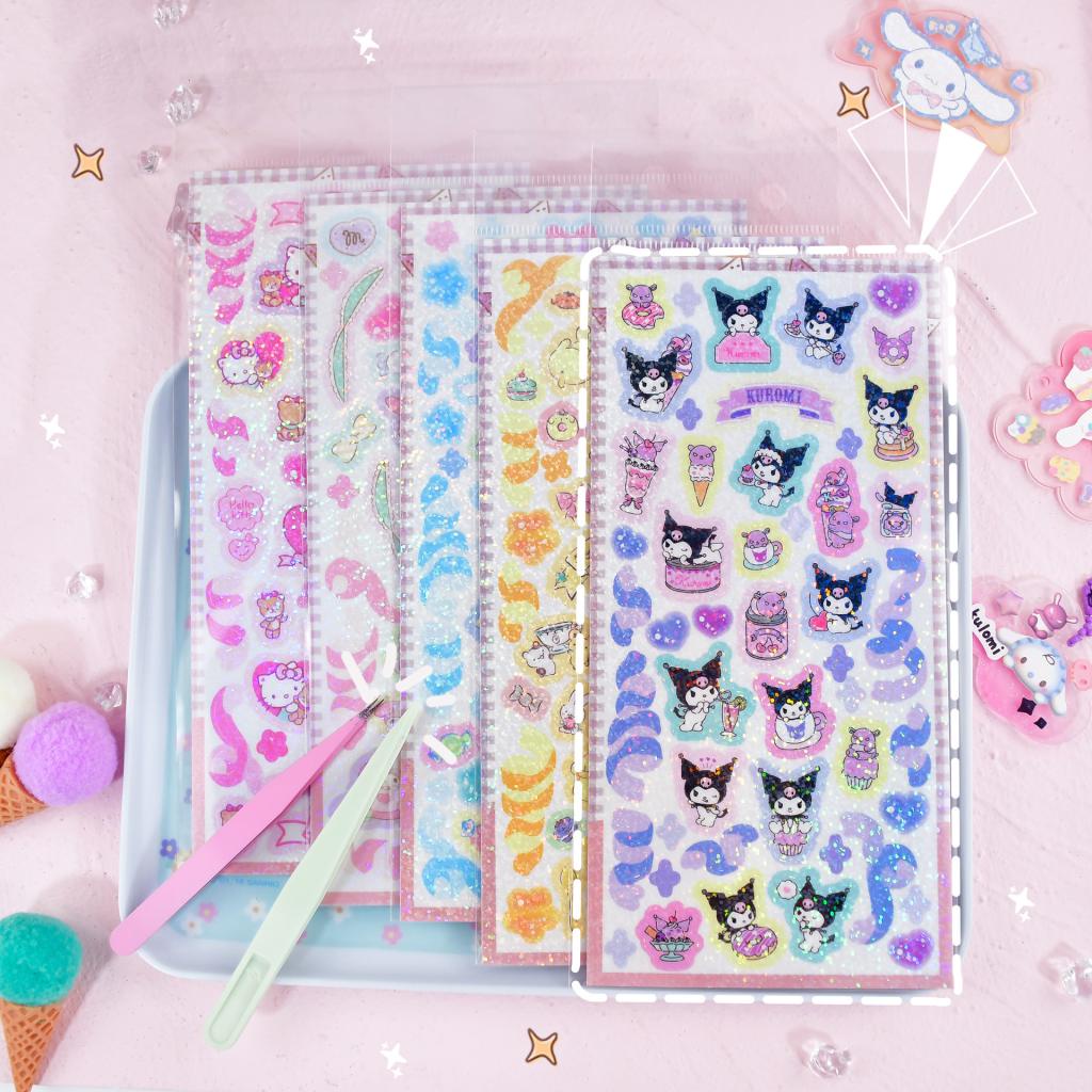 Steve Nhãn Dán Trang Trí Họa Tiết Sanrio Đáng Yêu Dành Cho Học Sinh