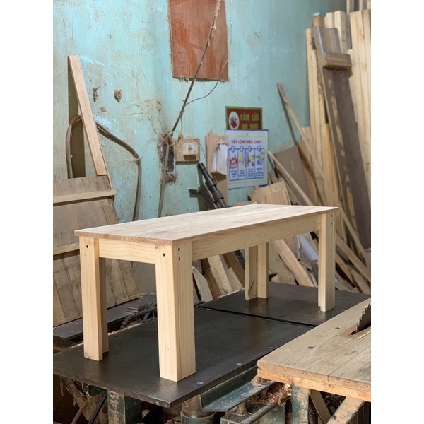 Ghế băng gỗ tự nhiên ,decor sân vườn ,ban công , cafe , trà tranh