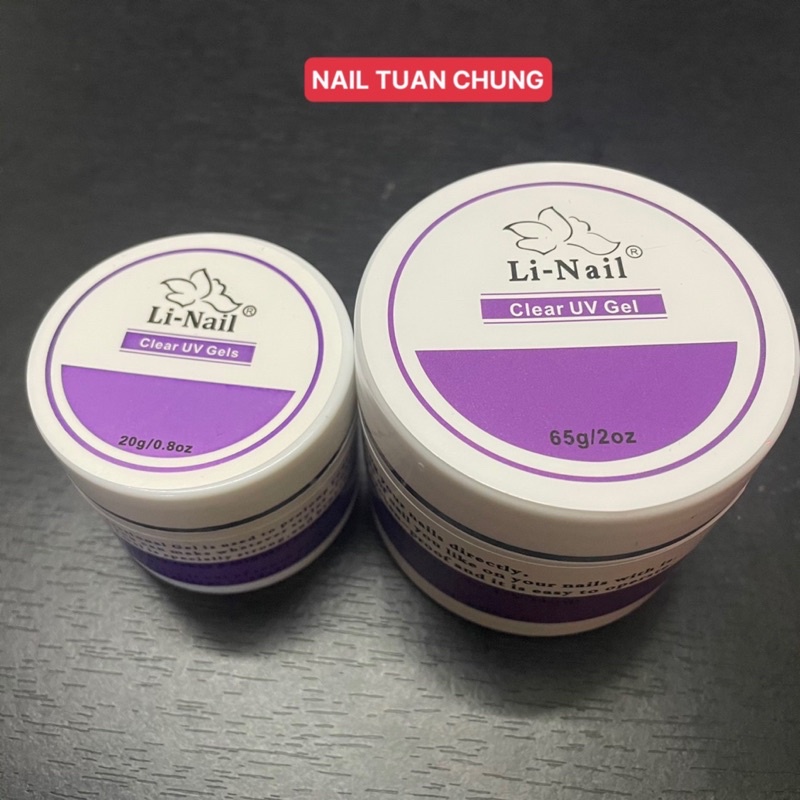 Gel Đắp Móng Li Nail Không Nóng , Màu Trong Suốt