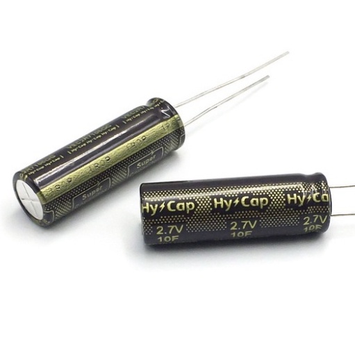 Siêu tụ điện 2.7V 10F chế đồ DIY tụ 10F hàn cell lưu điện áp - Shop Bảo Anh