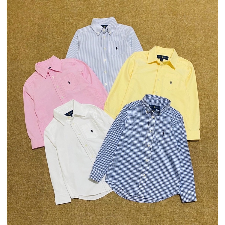 Áo sơ mi polo bé trai, dư xịn