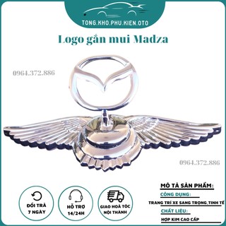 Logo gắn mui xe ô tô hãng Mazda
