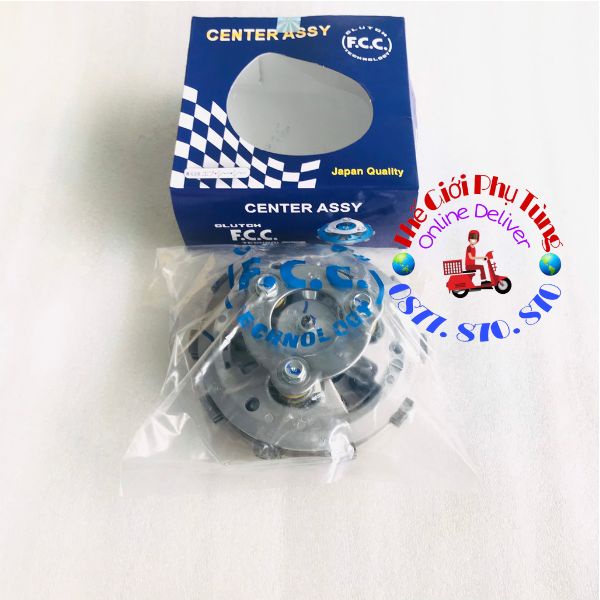 Full bộ nồi chống trượt FCC   Exciter 155/ER15/V3/150 - 101-E9G76-00-FCC