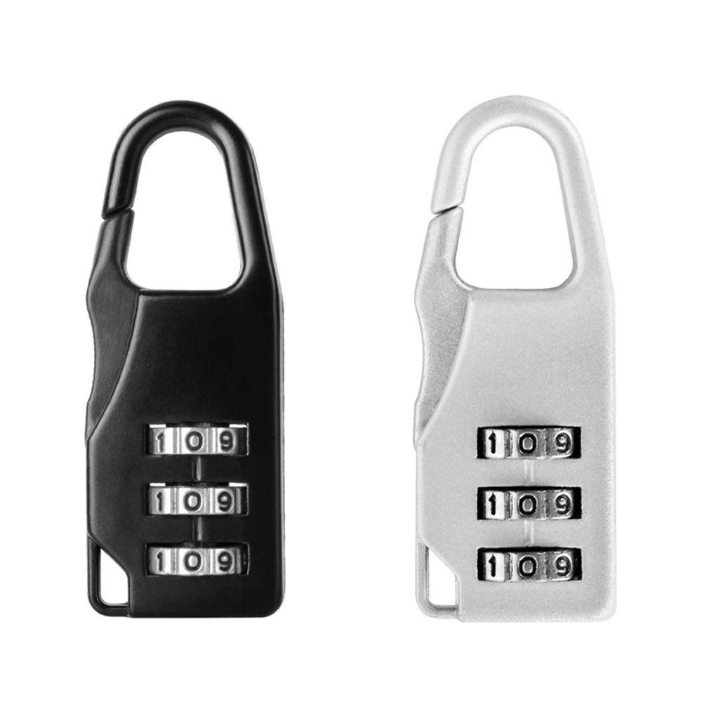 Set 2 Ổ Khóa Hành Lí 3 Chữ Số Tiện Lợi