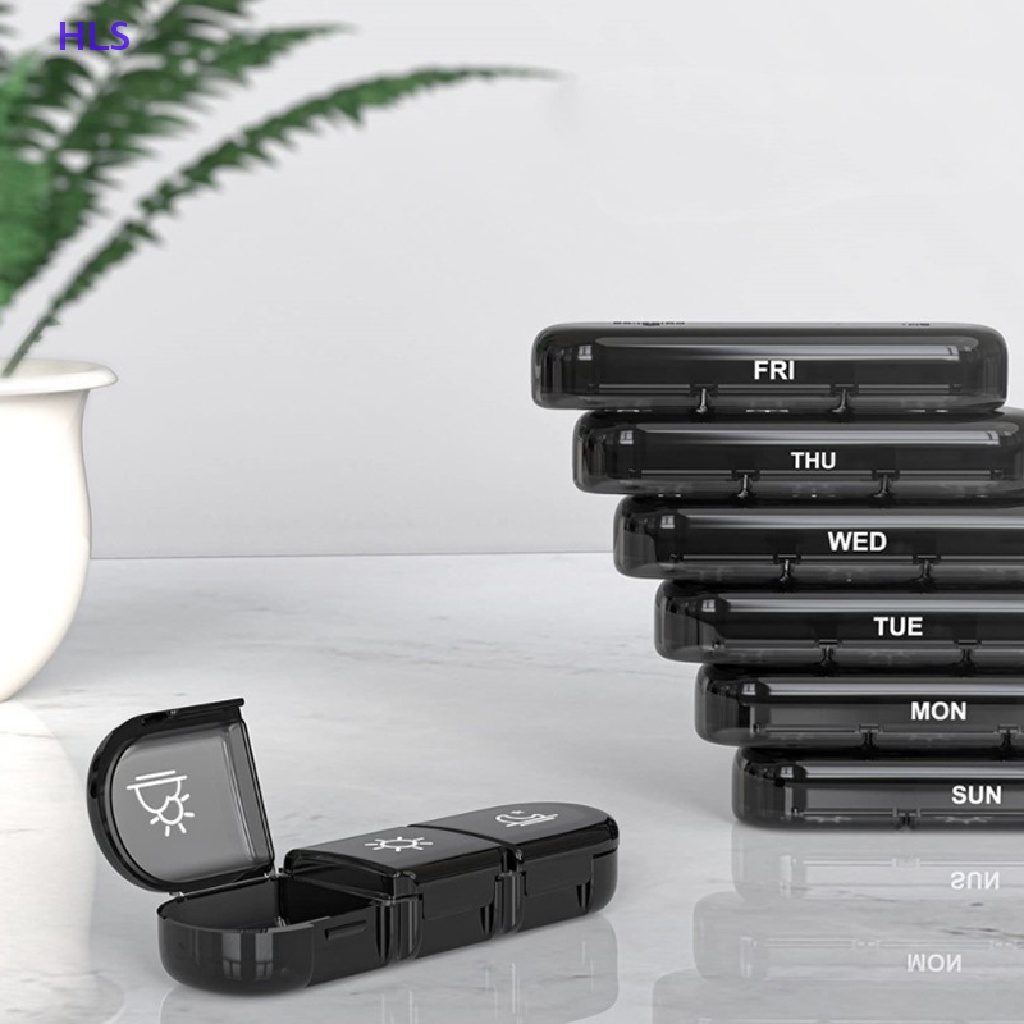 Hộp Đựng Thuốc 7 Ngày 21 / 3 Lần Nhỏ Gọn Tiện Dụng