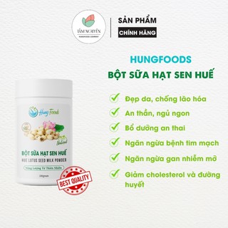 Hungfoods - BỘT DINH DƯỠNG Hạt sen Huế - 500g (Cam kết hàng chính hãng)