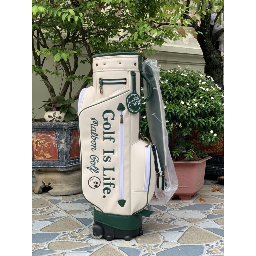 TÚI GẬY GOLF MALBON BÁNH XE MẪU MỚI