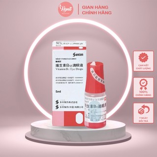 Nhỏ mắt Sancoba hỗ trợ giảm cận tăng cường thị lực Nhật Bản Chai 5ml