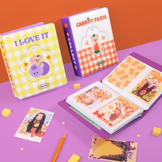 Album Ảnh 6×9 Collect Book Sổ Đựng Card Polaroid 80 Ảnh Hình Gấu Trái Cây Dễ Thương