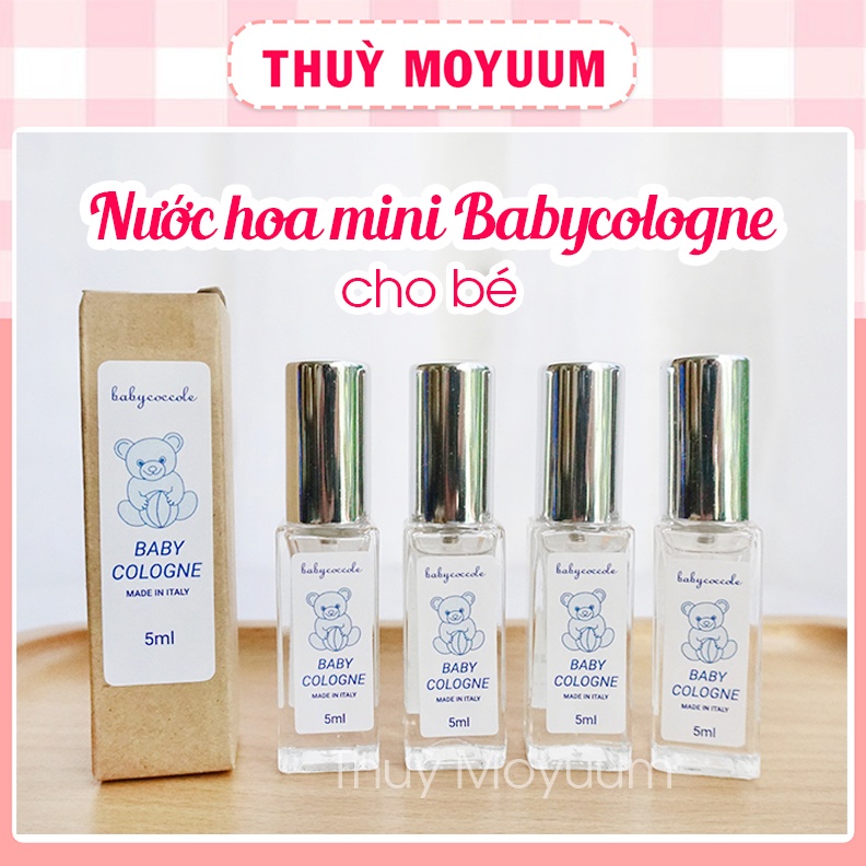 Nước hoa Mini Babycocole 5ml cho bé từ sơ sinh